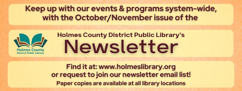 October/November Newsletter